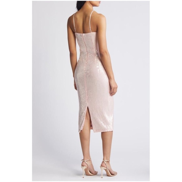 NWT Eliza J Flower Sequin Sleeveless Dress - size 10 - Picture 2 of 9